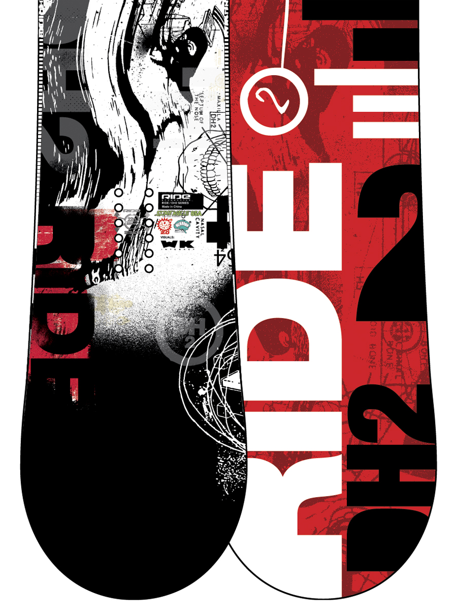RIDE Snowboards DH2 158 Ride DH