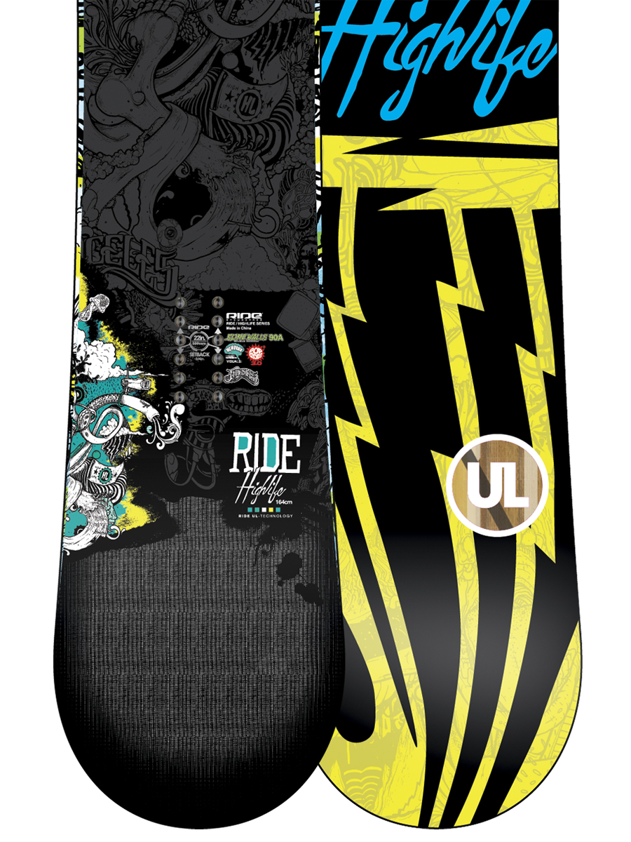 Pánská Ride snowboard Highlife UL 164 