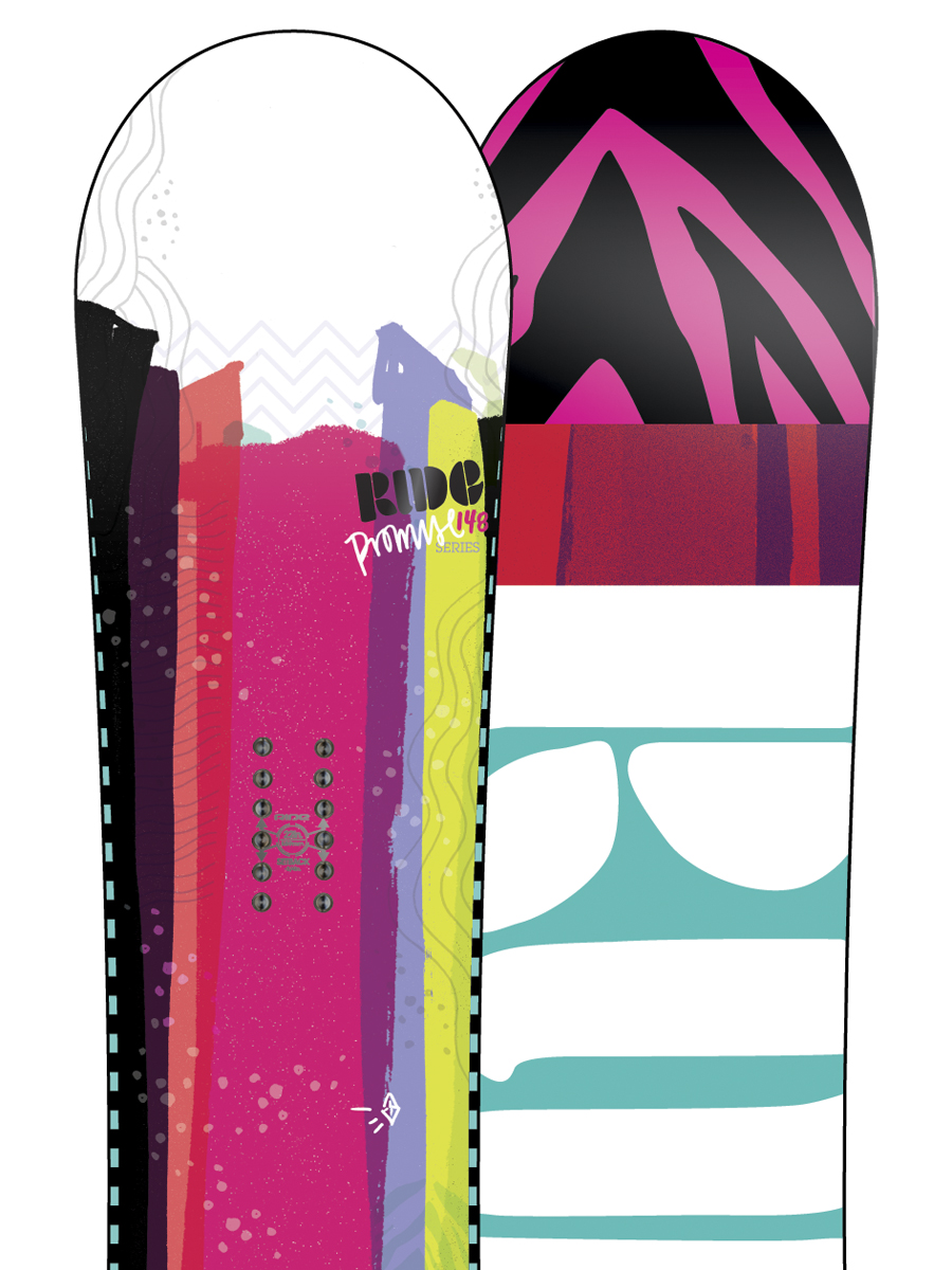 Dámská Ride snowboard Promise 148 