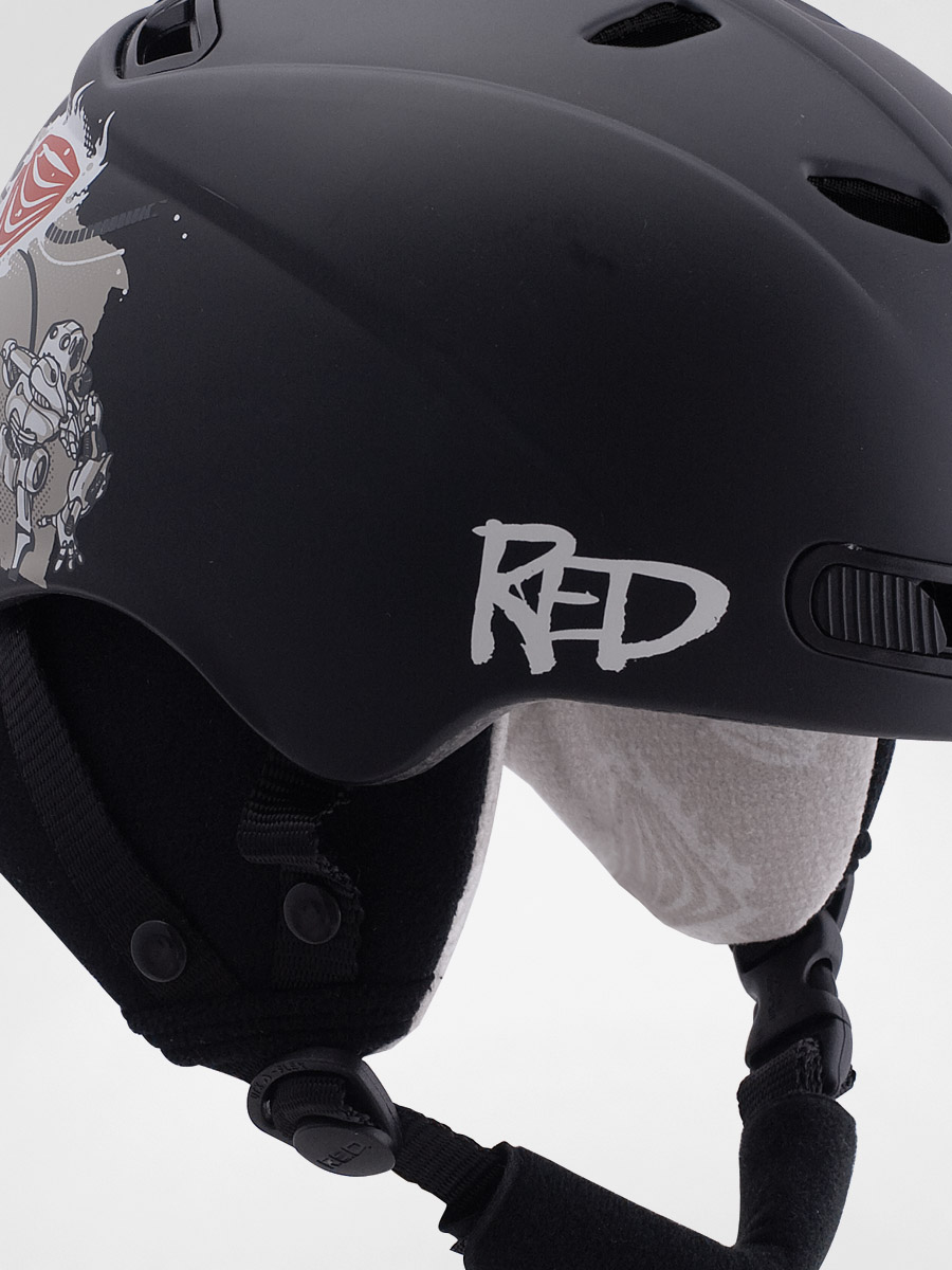 R.E.D.dětský helma Buzzcap (matte black)