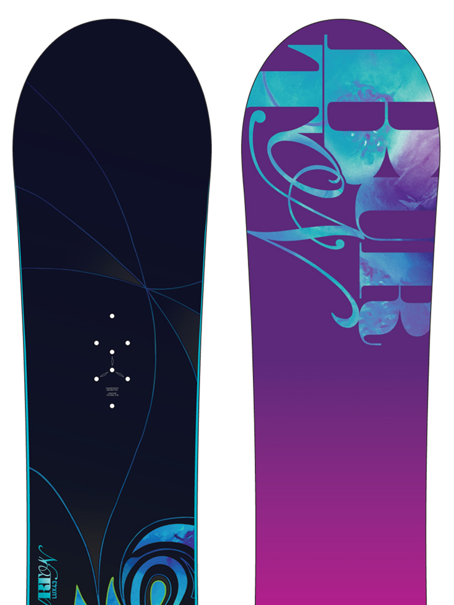 Dámská Burton snowboard Lux 143 (purple/blue)