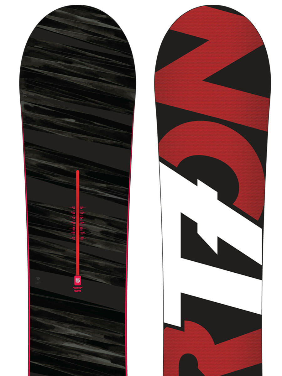 Burton snowboard T7 156 red wht blk