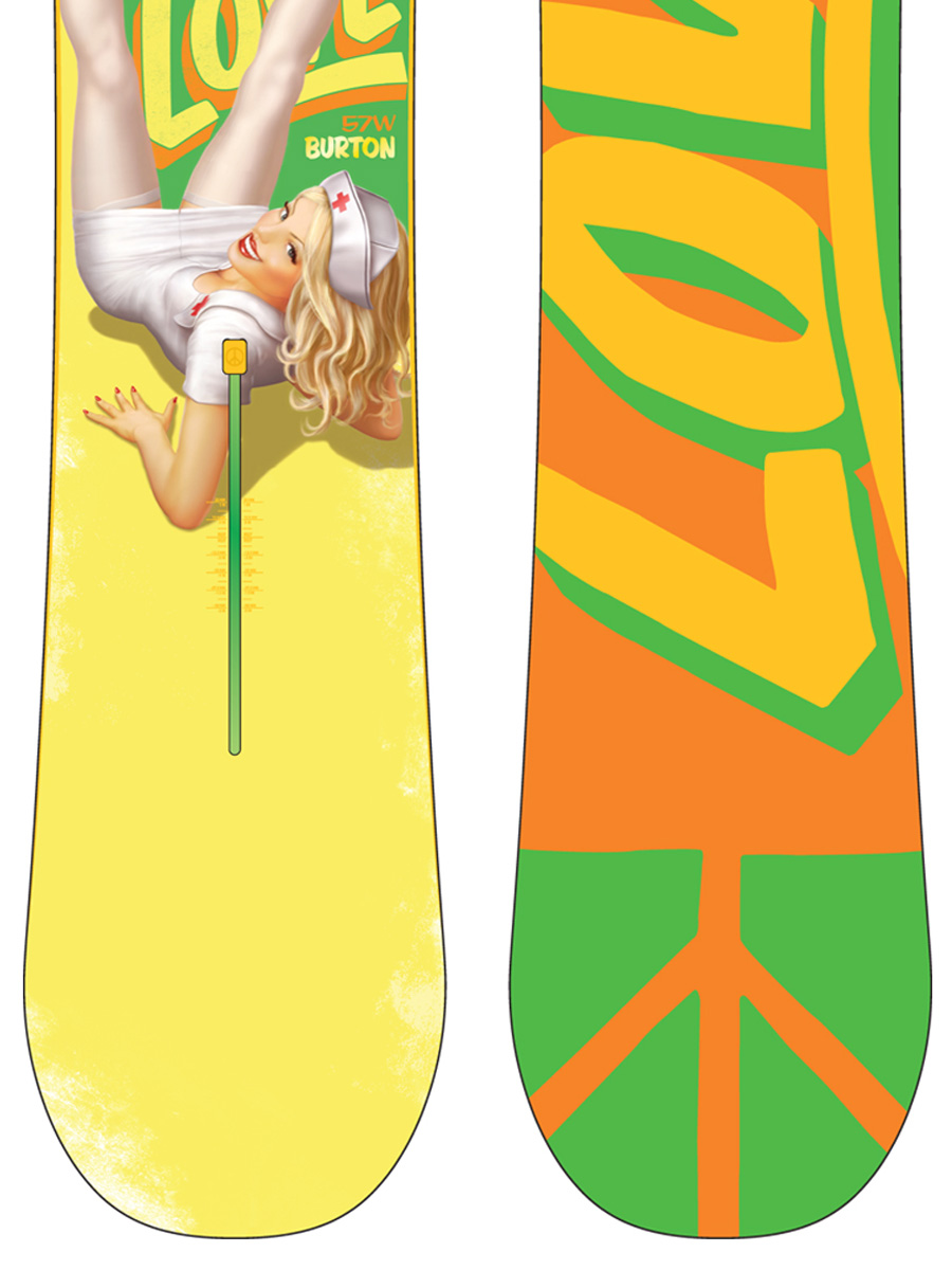 Burton snowboard Restricted Love 157 Wide