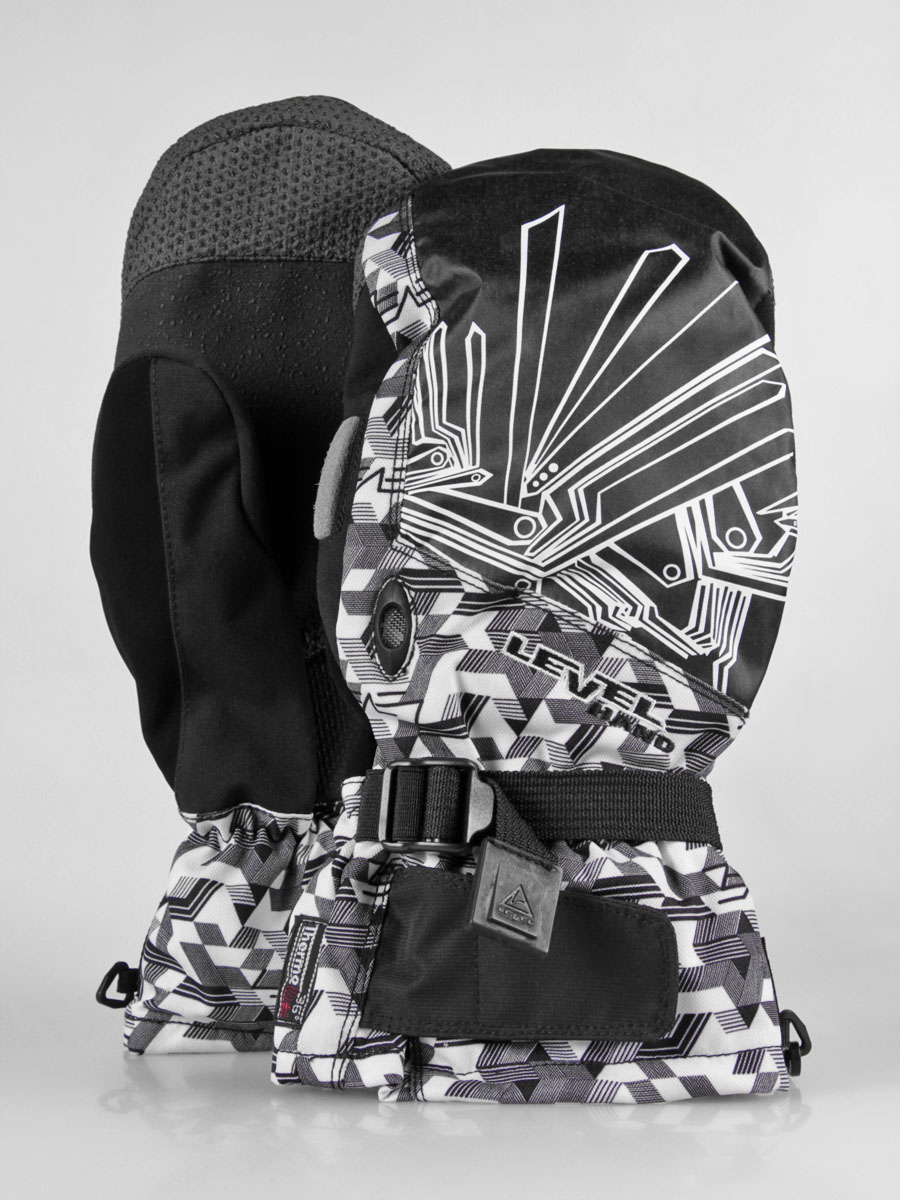 Rukavice Level Matrix Mitt (black/white)