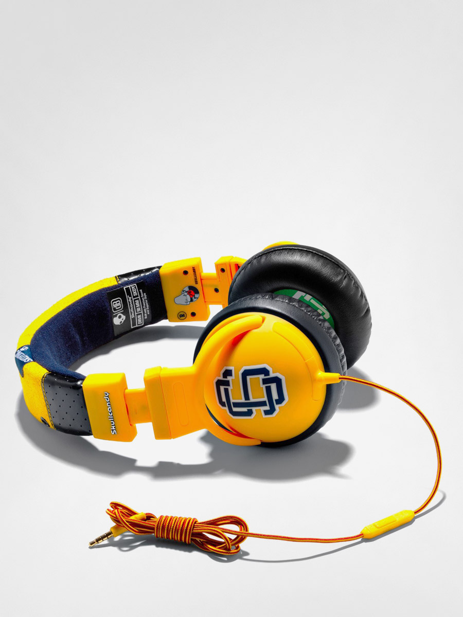 SkullCandy sluchátka Skullcandy Hesh (yellow w/mic)