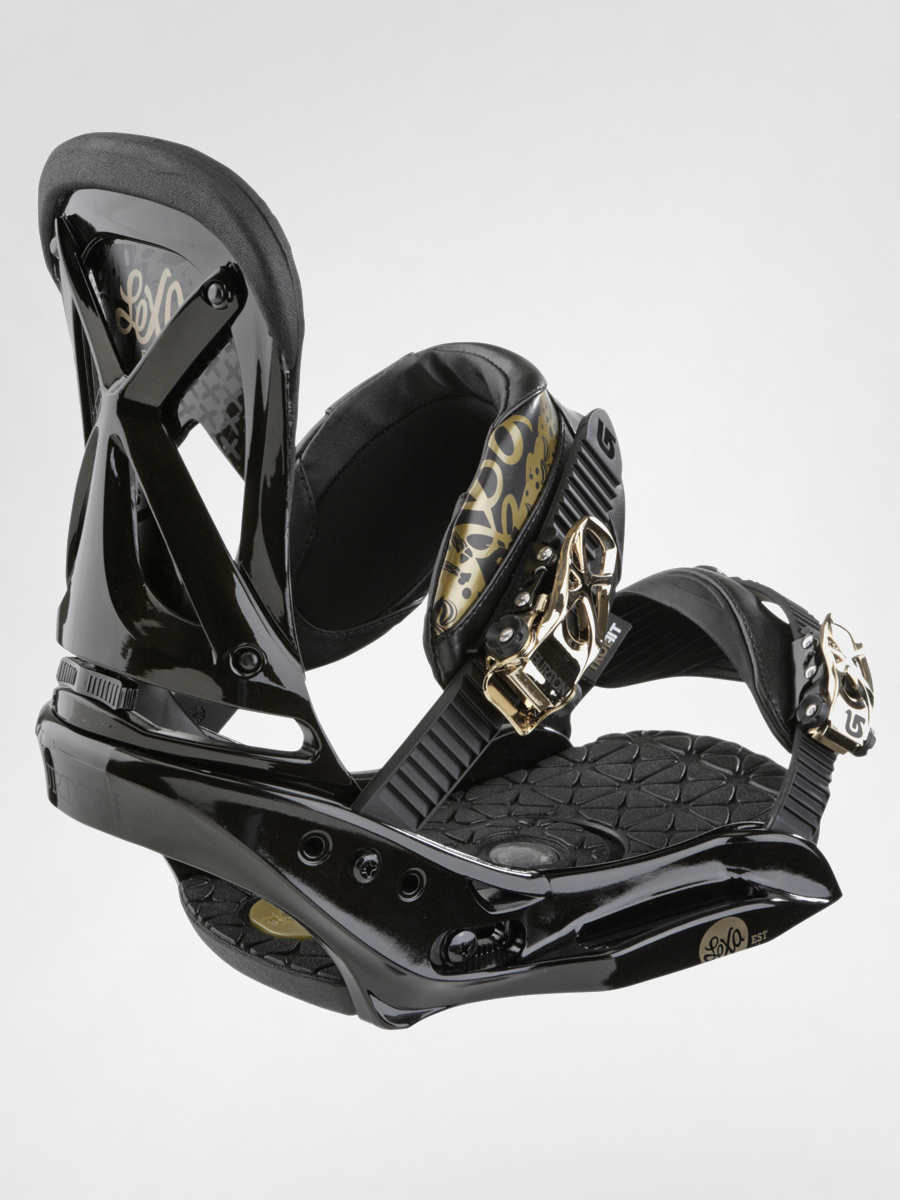 Dámské Snowboardové vázání Burton  Lexa EST (black gold)