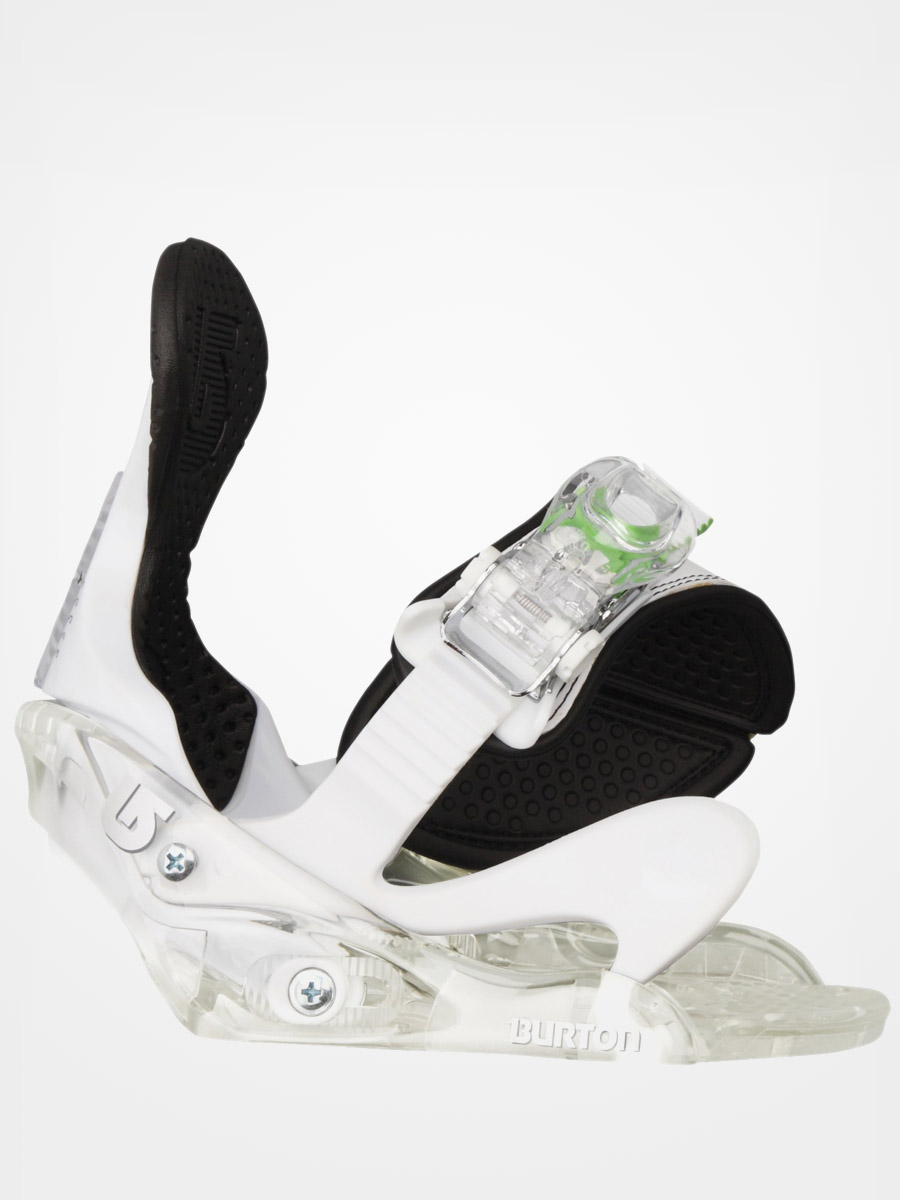 Snowboardové vázání Burton dětské  Freestyle Grom (cleary white)