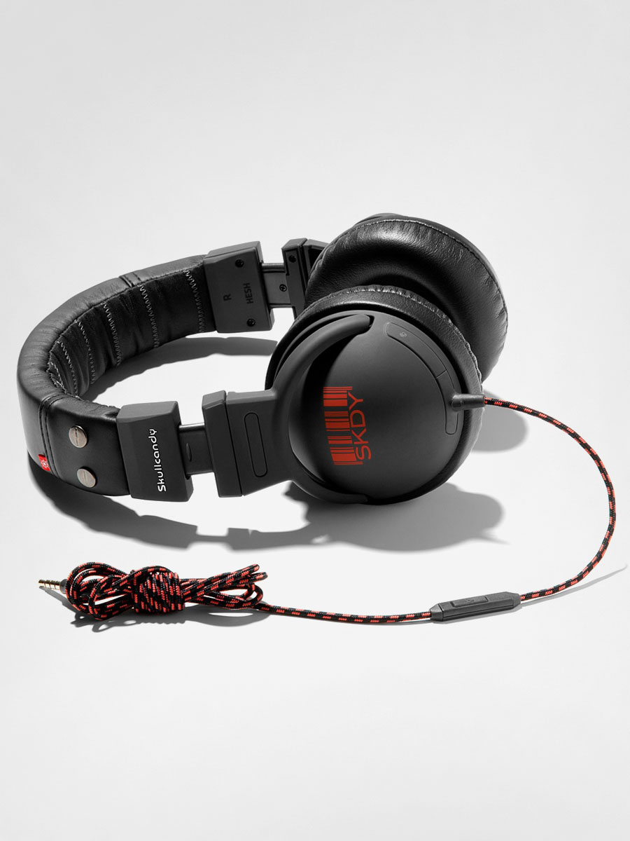 SkullCandy sluchátka Skullcandy Hesh (carbon red w/mic)