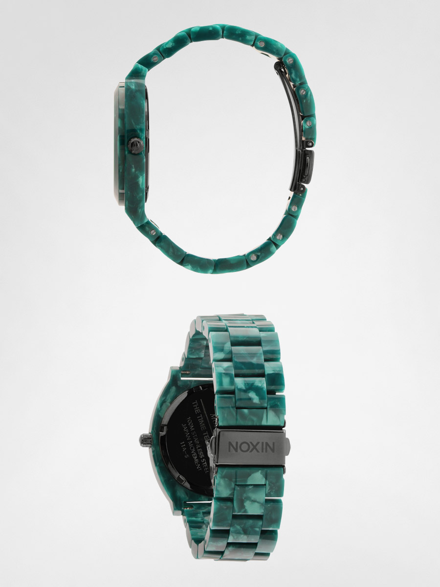 Hodinky Nixon  Time Teller Acetate Wmn (emerald acetate)