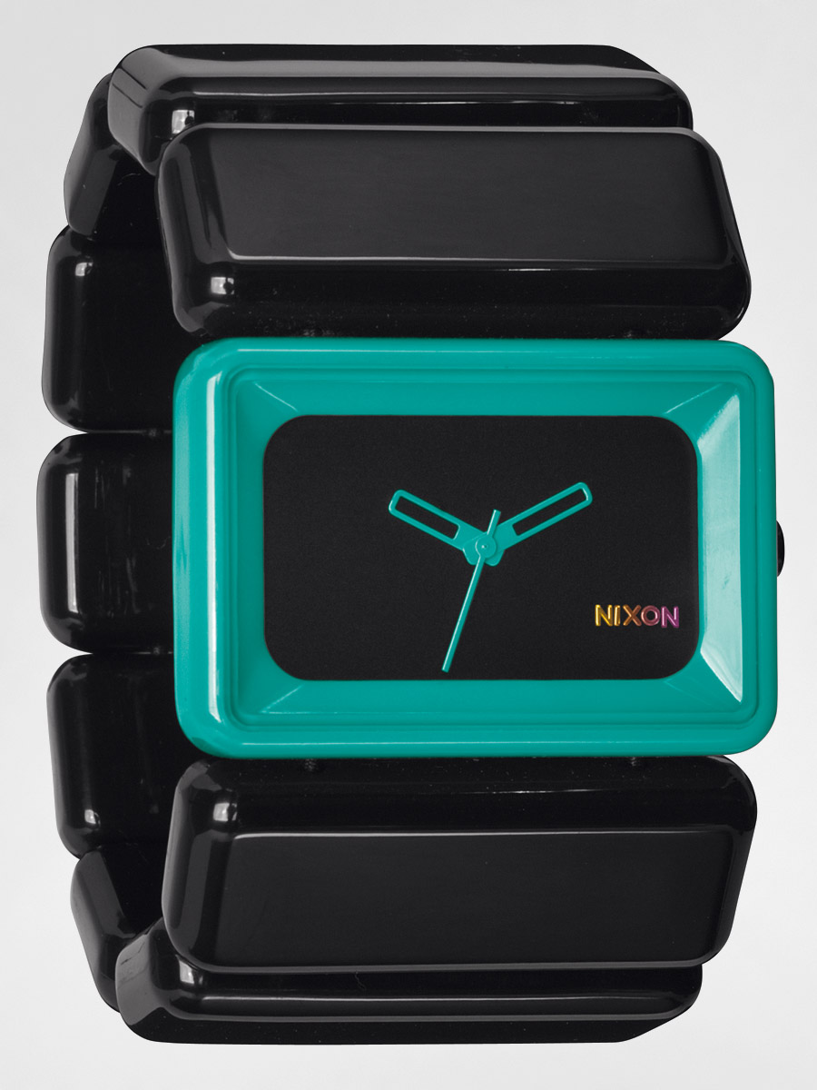 Hodinky Nixon Vega Wmn (black/teal)