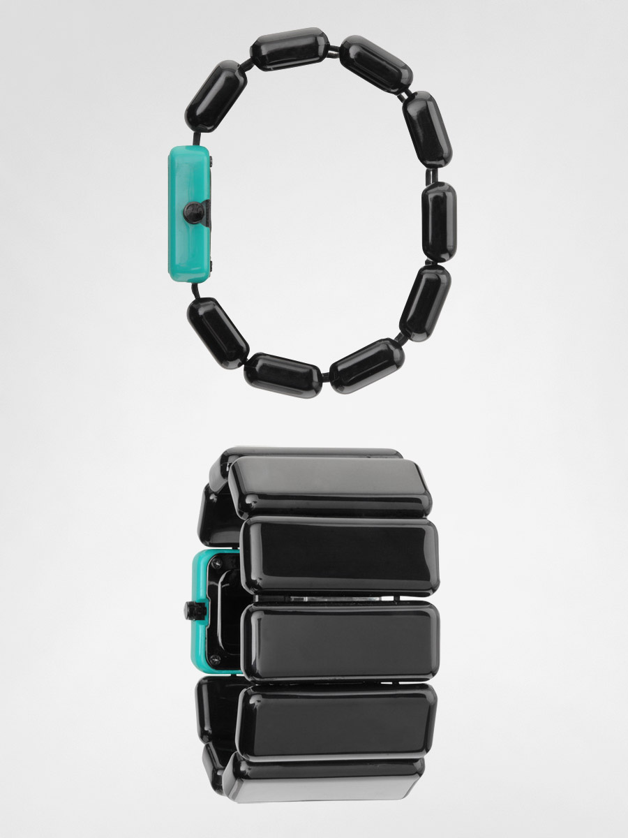 Hodinky Nixon Vega Wmn (black/teal)