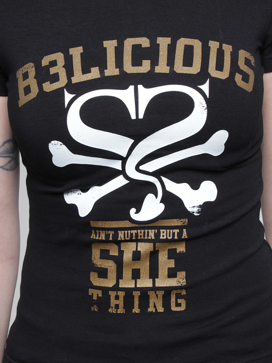 Tričko B3 She Wmn (black)