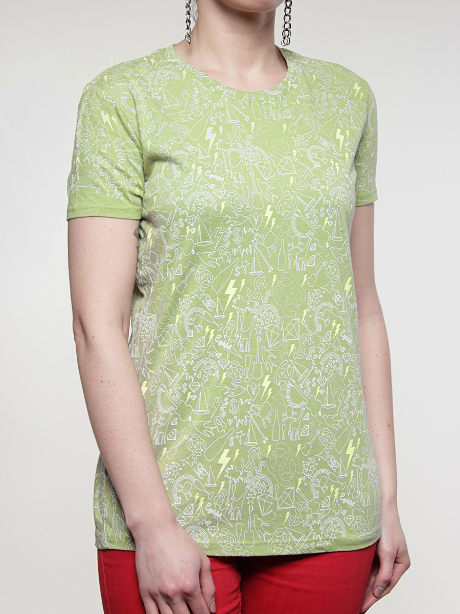 Tričko Ezekiel  08 Wmn (green)