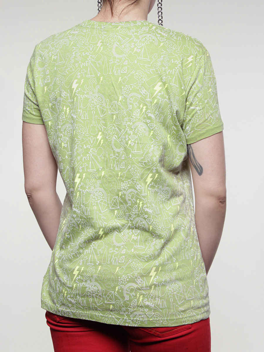 Tričko Ezekiel  08 Wmn (green)