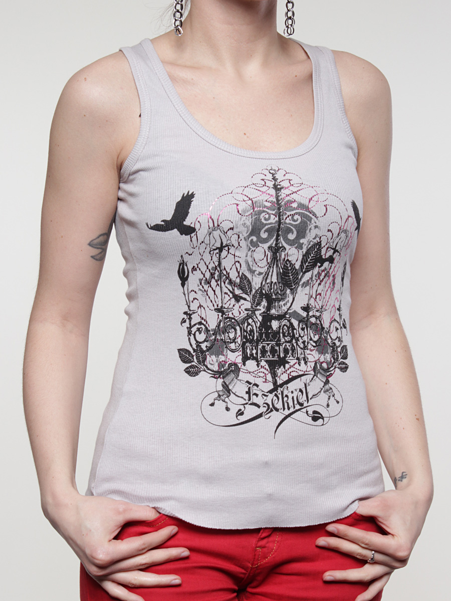 Tričko Ezekiel  Bonaparte Tank Wmn (grey)