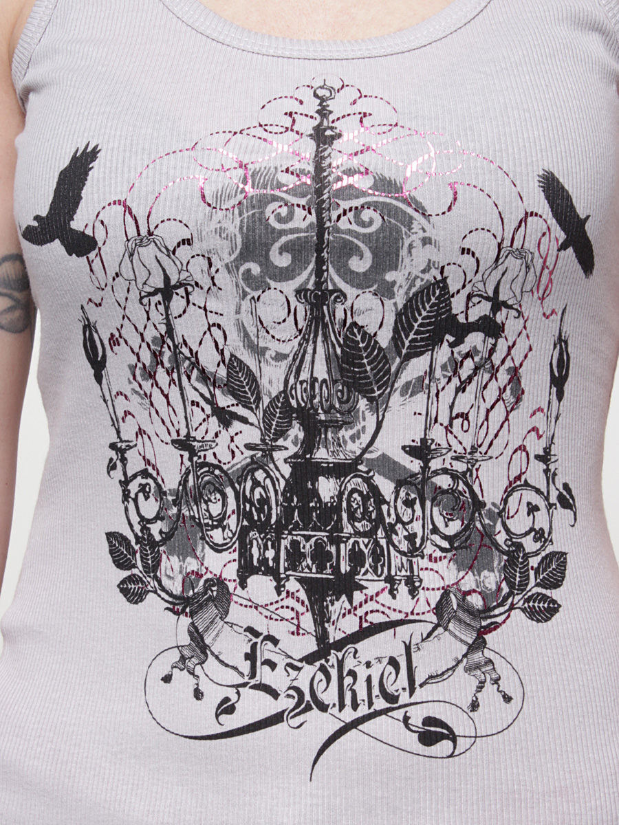 Tričko Ezekiel  Bonaparte Tank Wmn (grey)