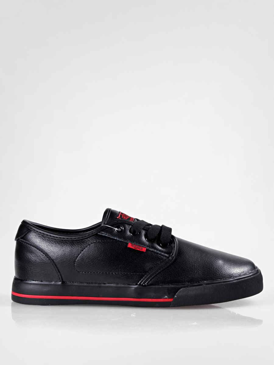 Boty Creme  Courtyard (black/high risk red)