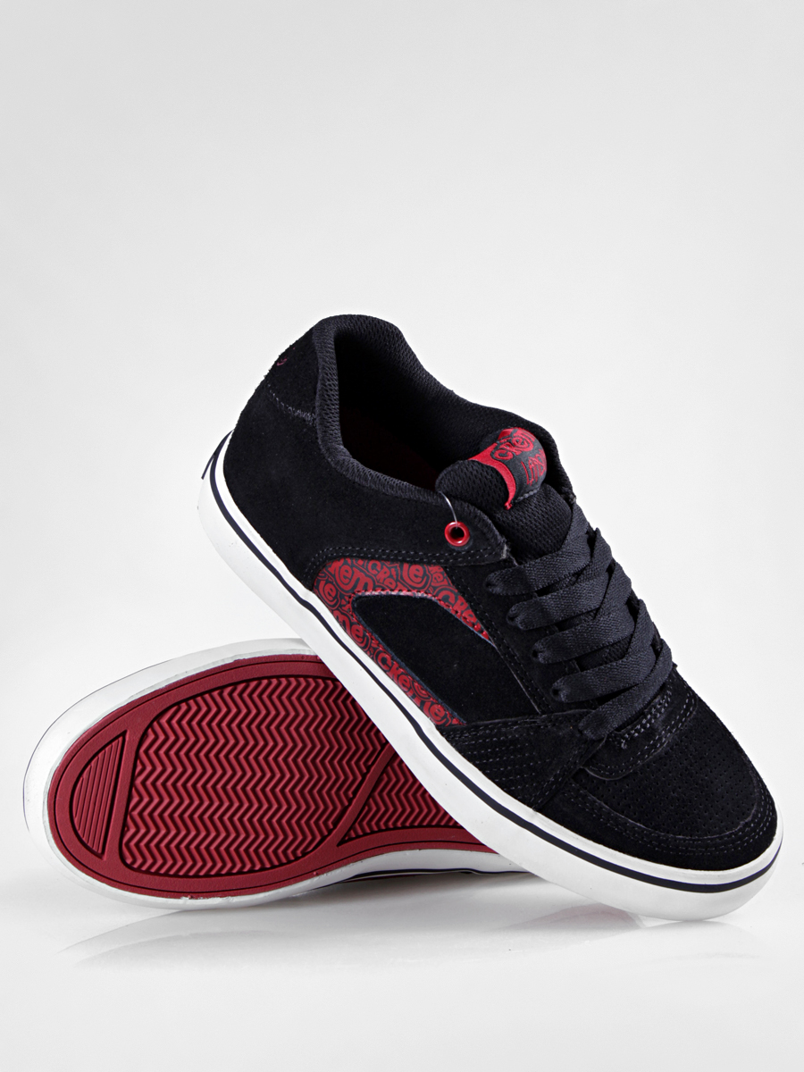 Boty Creme  Landing (black/chili pattern)