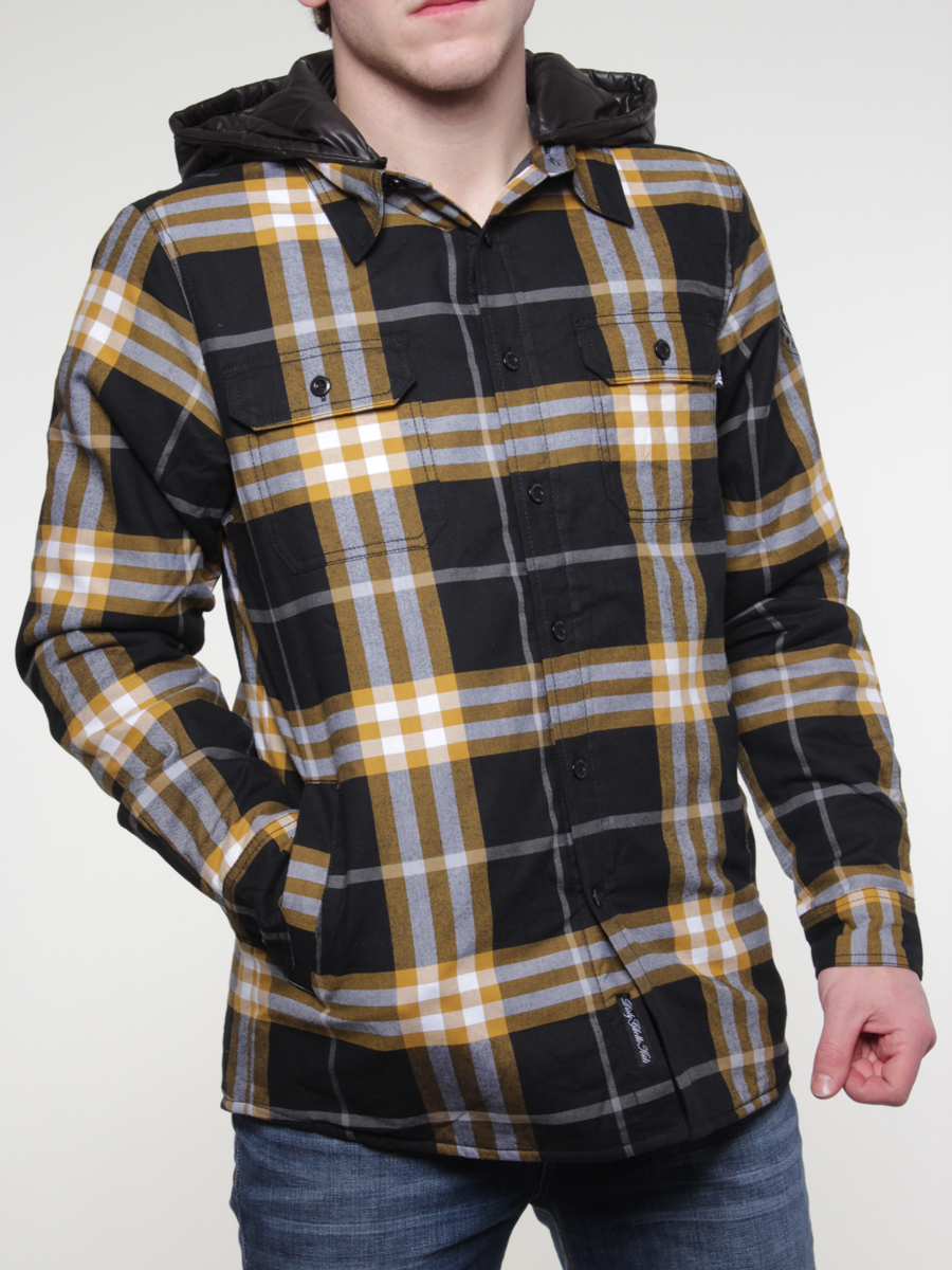 Bunda DGK  Heather Flannel (black)