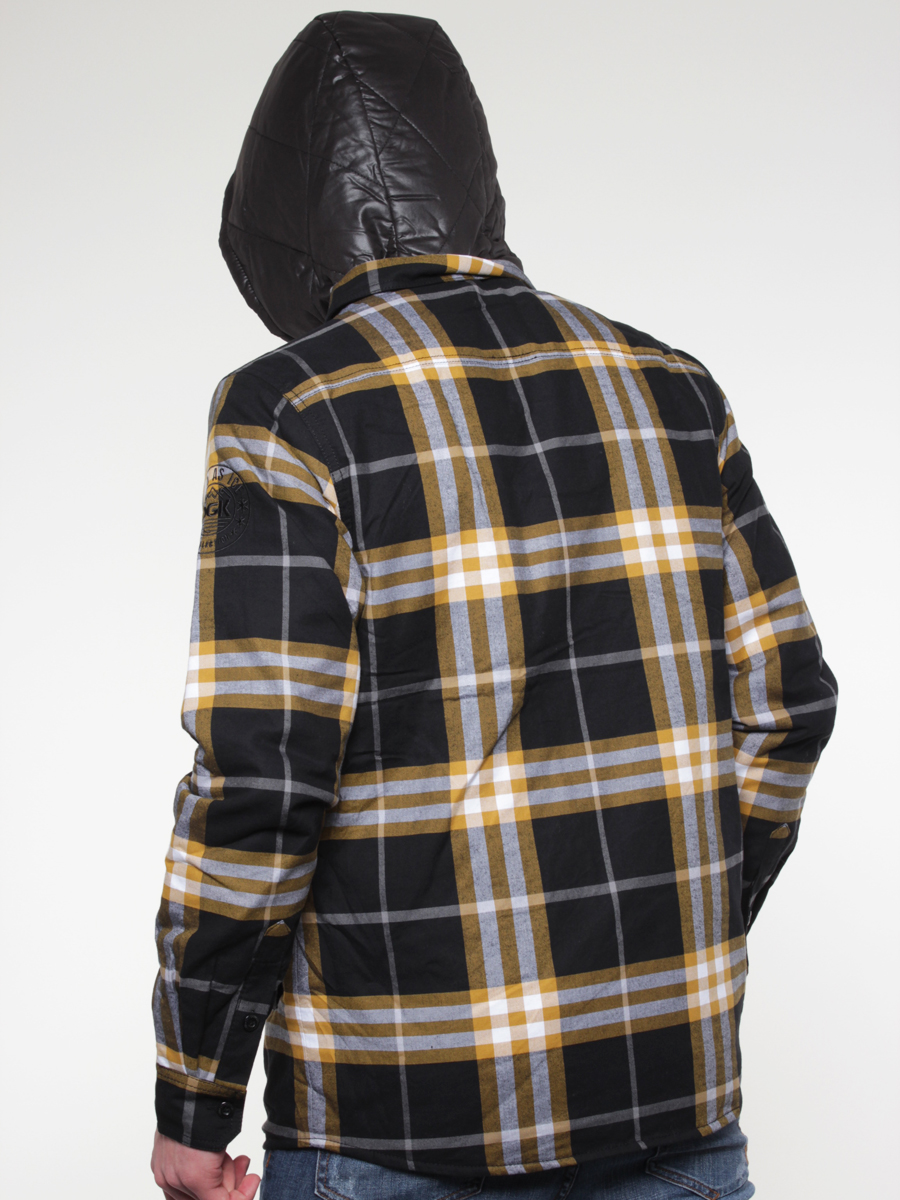 Bunda DGK  Heather Flannel (black)