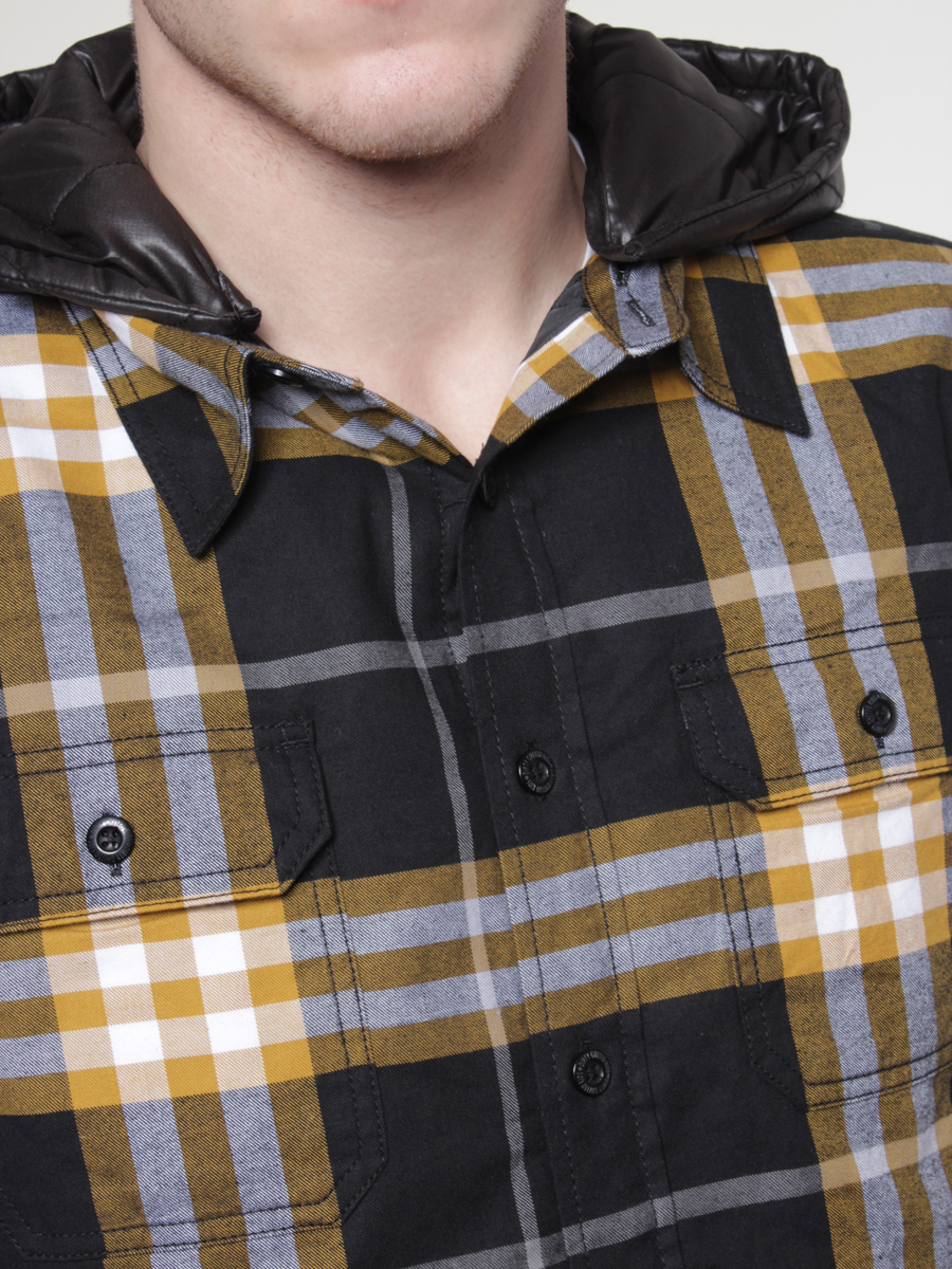 Bunda DGK  Heather Flannel (black)