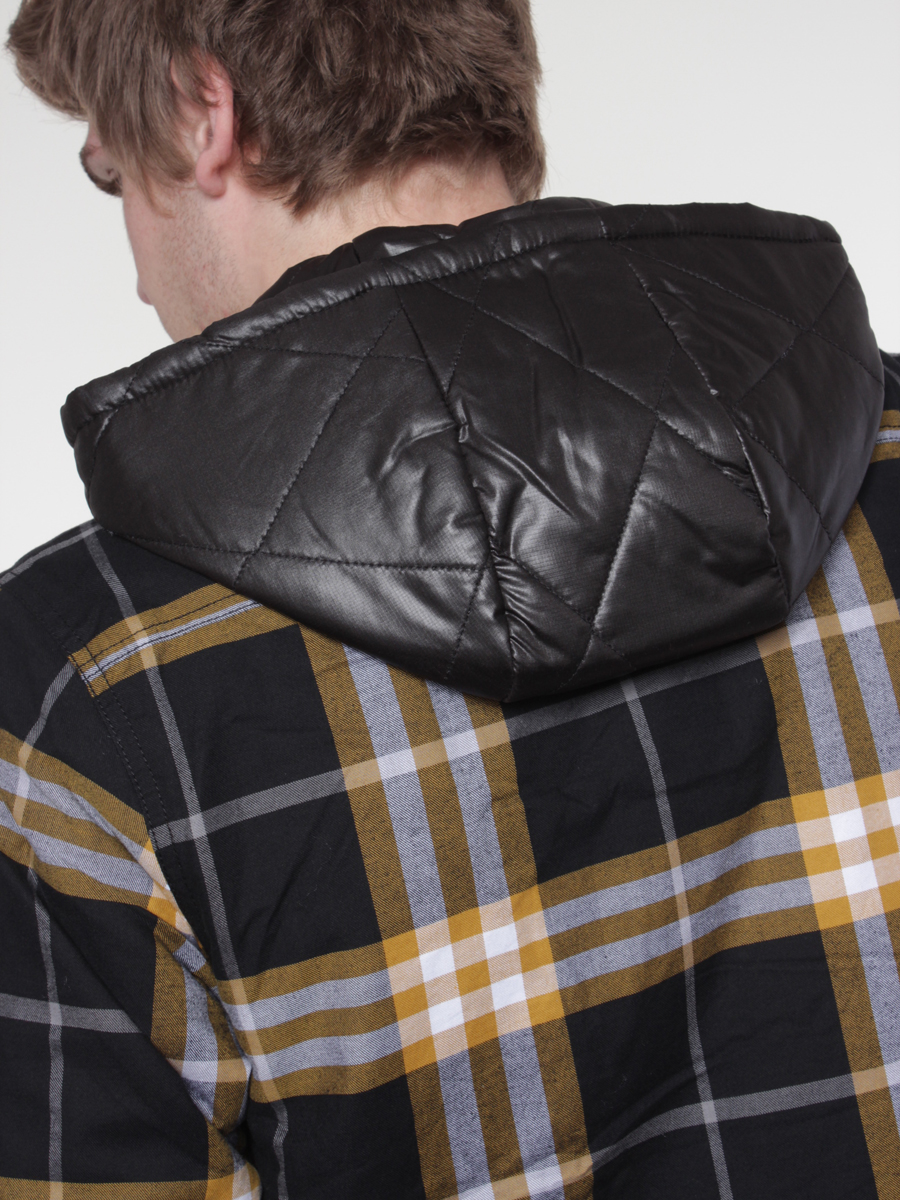 Bunda DGK  Heather Flannel (black)