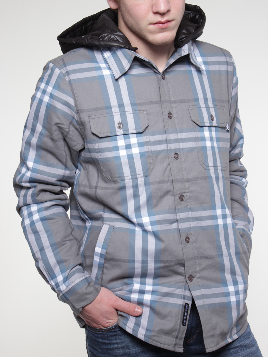Bunda DGK  Heather Flannel (grey)