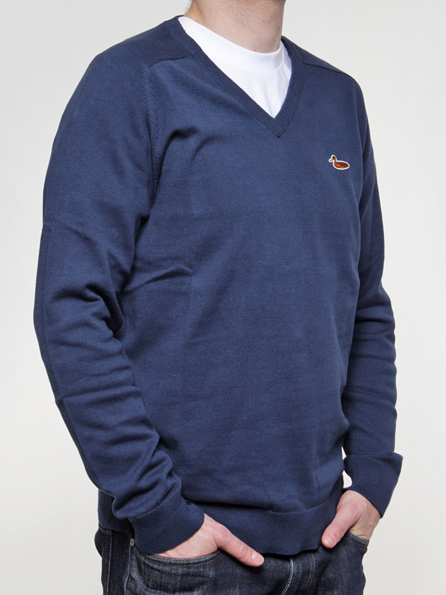 Svetr Carhartt  Duck V-Neck (federal)