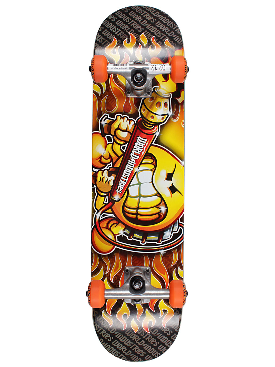 Kompletní skateboard World Industries  Flame Thrower 7.6