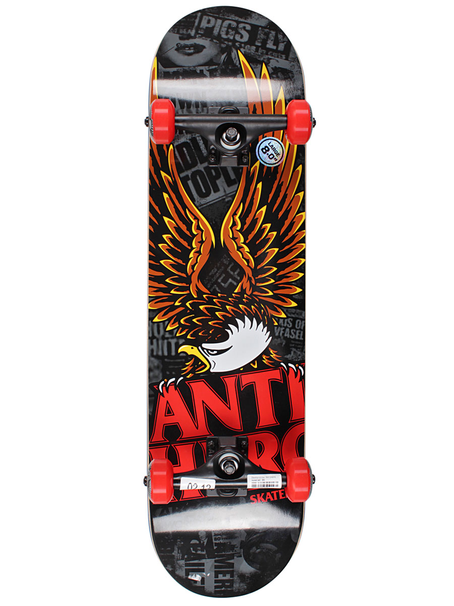 Kompletní skateboard Antihero  Komplet 04 8.0'' 