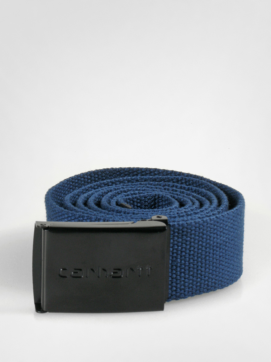 Pásek Carhartt  Clip Belt Chrome (black federal) 