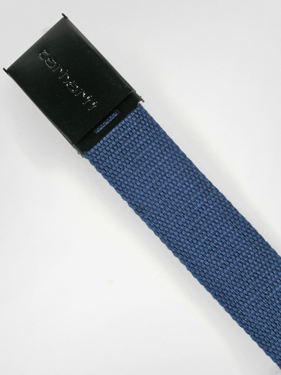 Pásek Carhartt  Clip Belt Chrome (black federal) 