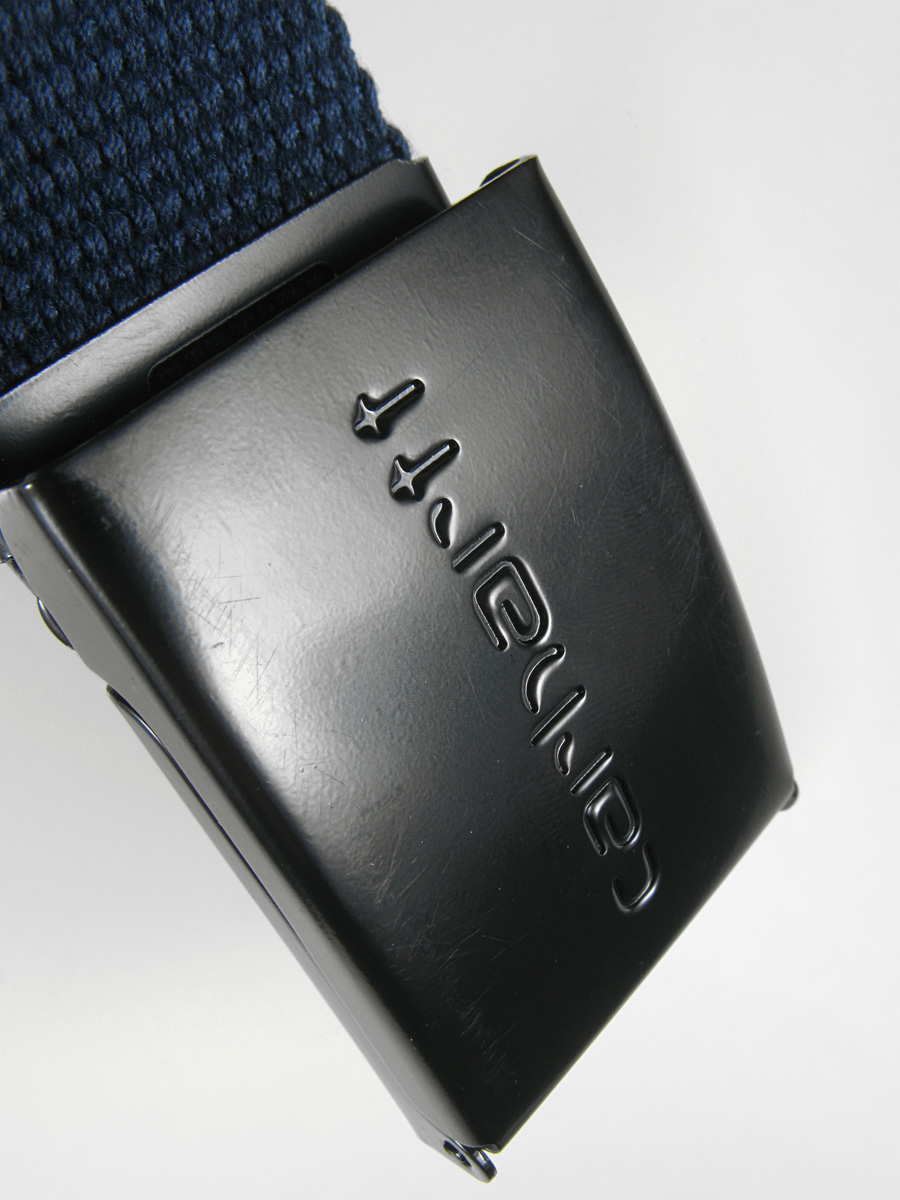 Pásek Carhartt  Clip Belt Chrome (black federal) 
