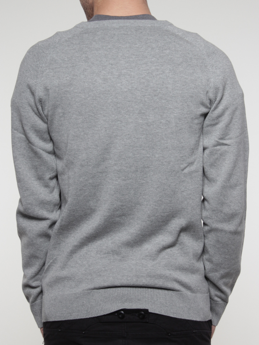 Svetr Carhartt  Duck V-Neck (grey heather)