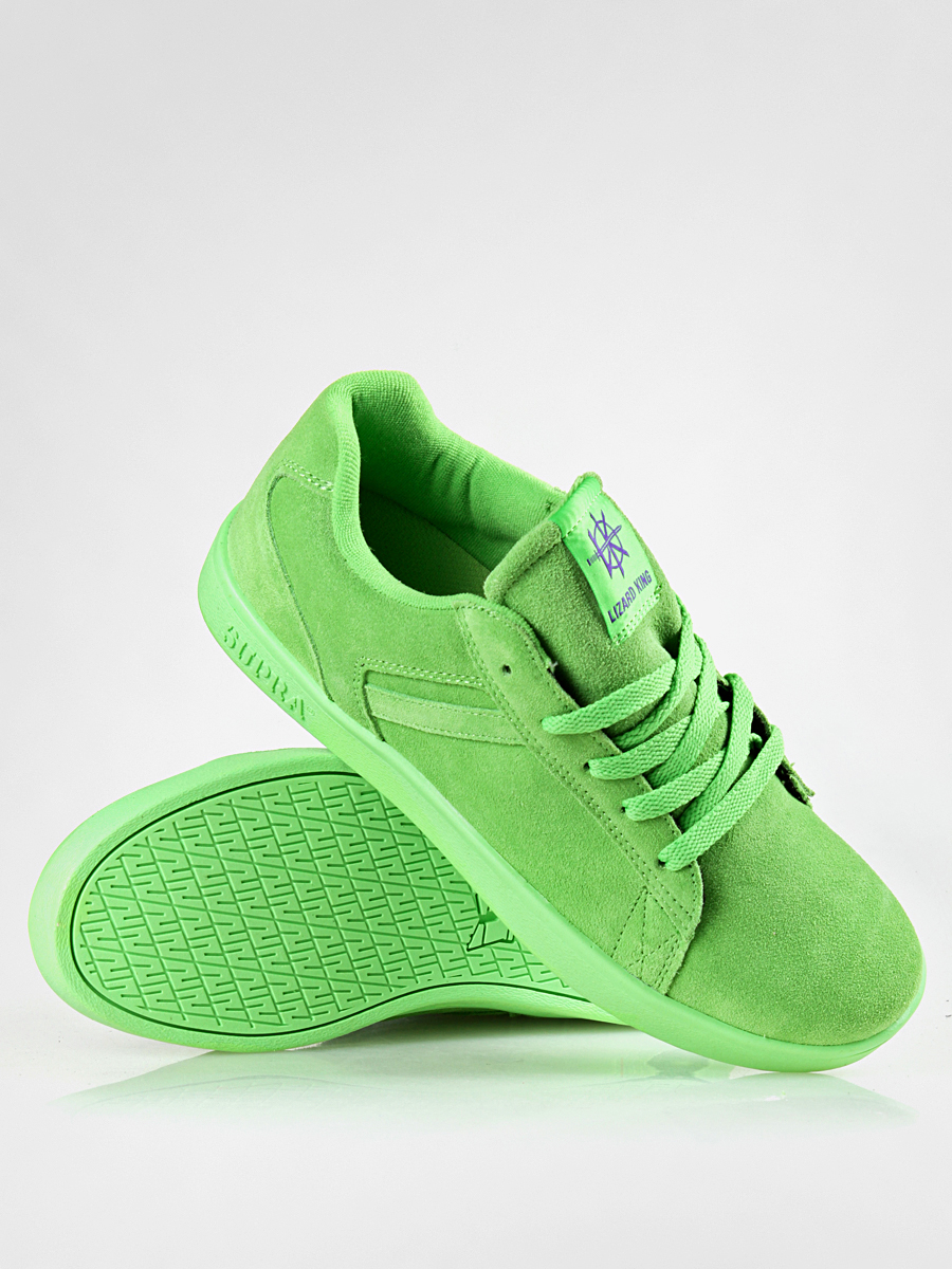Boty Supra  Bullet (neon greene suede) S21041