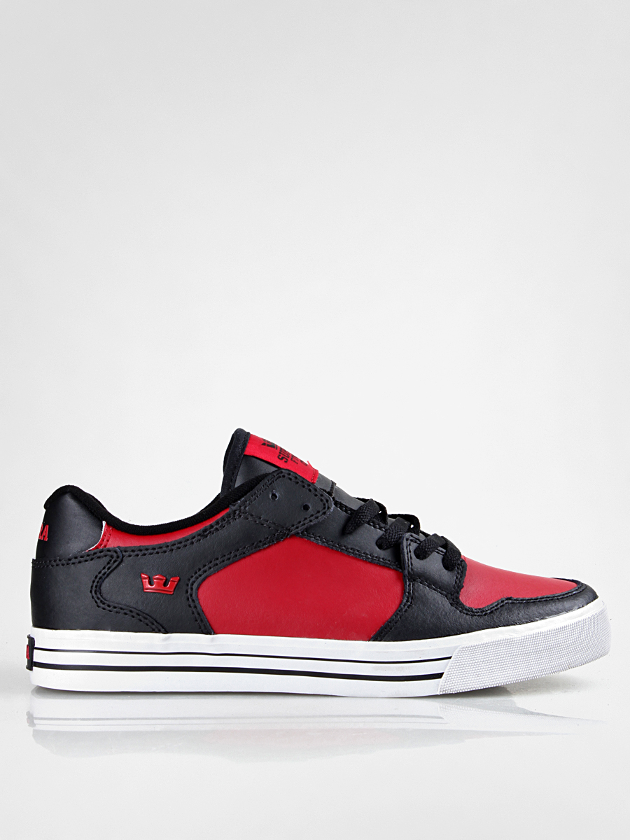Boty Supra  Vaider Low (black red) S36049