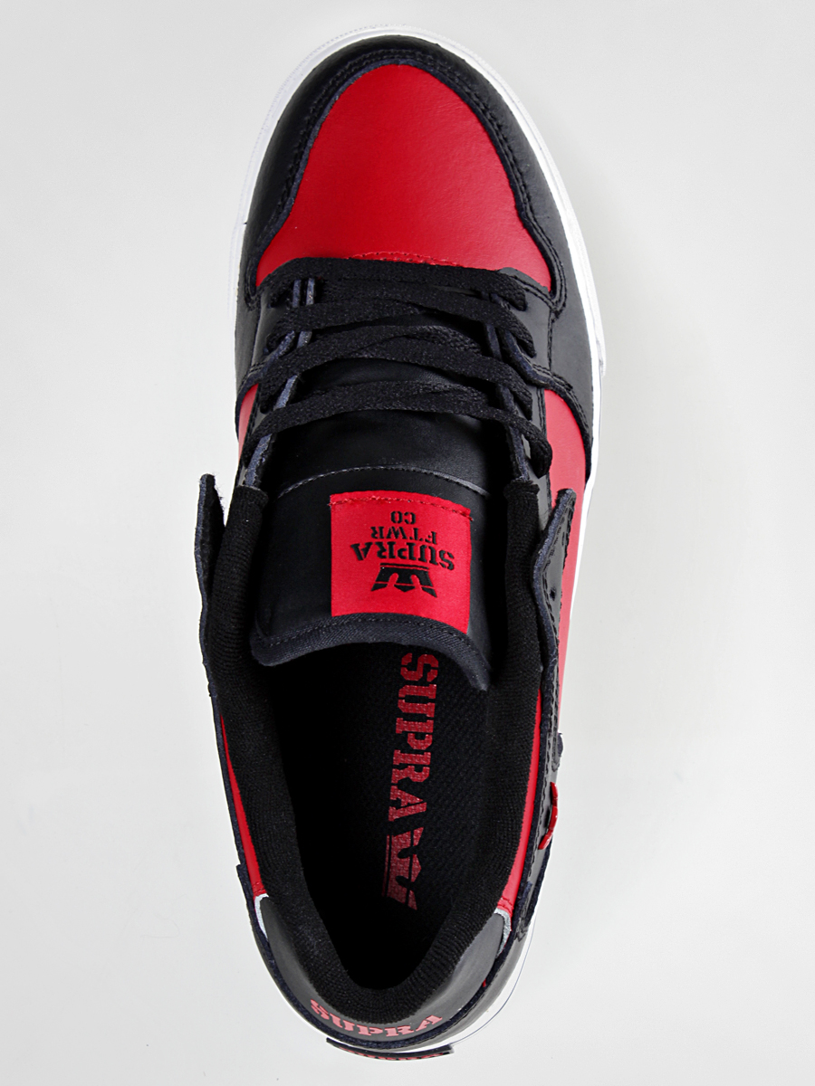 Boty Supra  Vaider Low (black red) S36049