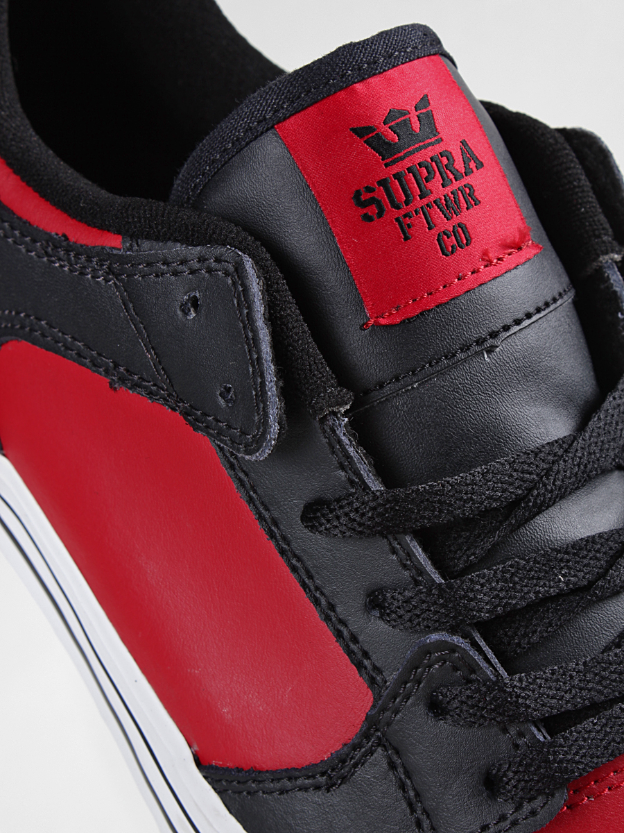 Boty Supra  Vaider Low (black red) S36049