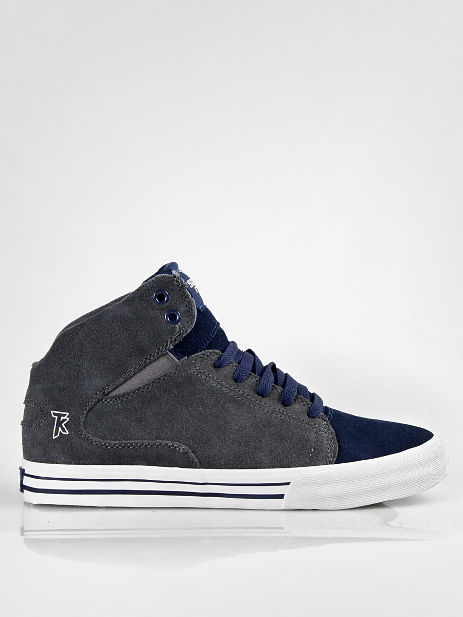 Boty Supra  Society Mid (grey blue suede) S46021