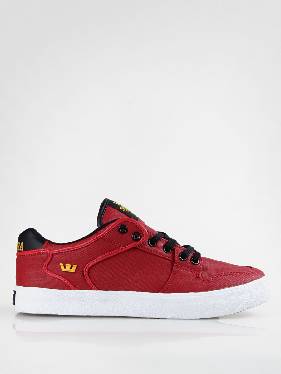 Boty Supra  Vaider Low (red canvas tuf) S36032