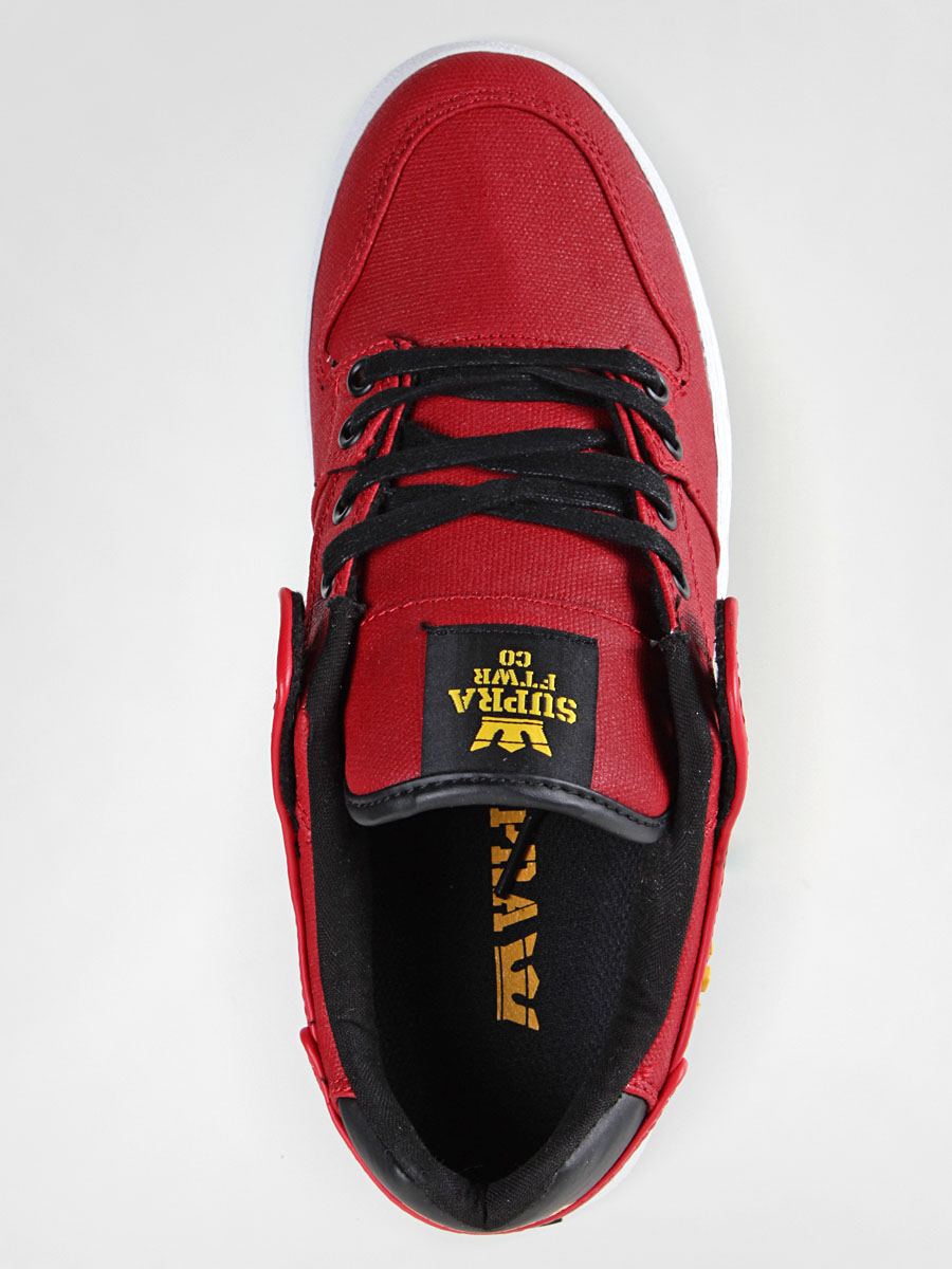 Boty Supra  Vaider Low (red canvas tuf) S36032