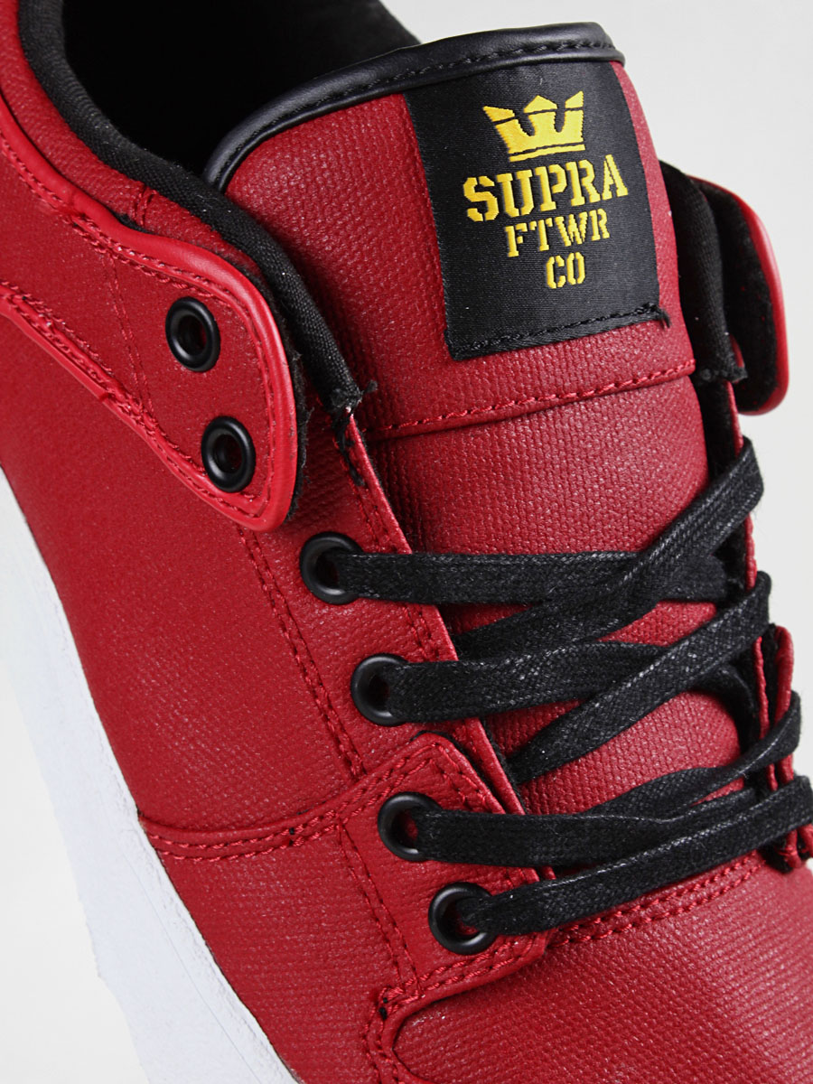 Boty Supra  Vaider Low (red canvas tuf) S36032