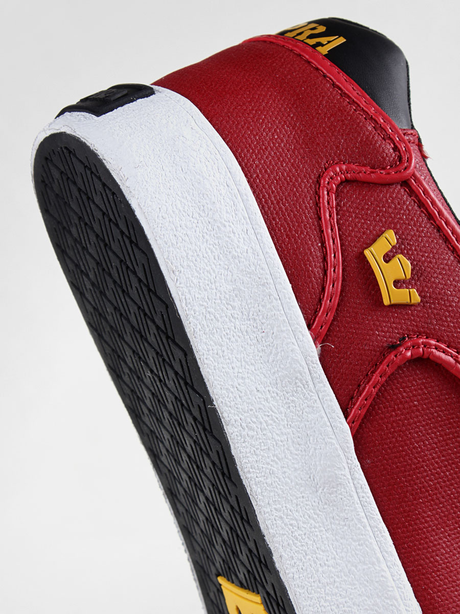 Boty Supra  Vaider Low (red canvas tuf) S36032