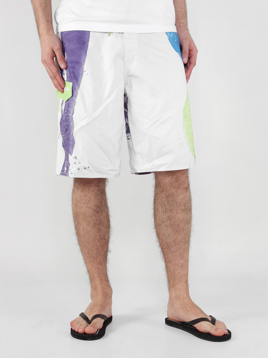 šortky Quiksilver  KMMBS244 (vintage white)