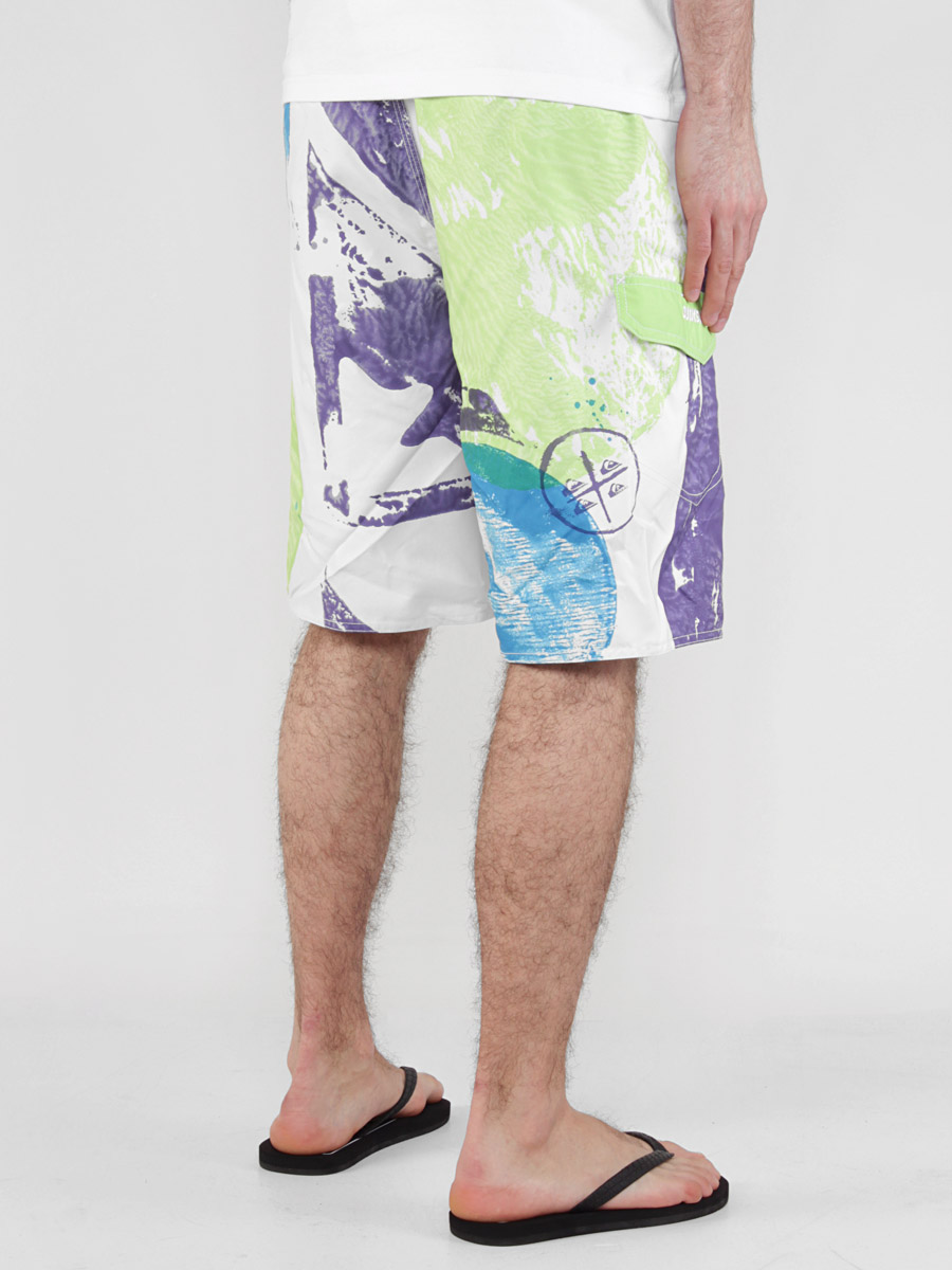 šortky Quiksilver  KMMBS244 (vintage white)