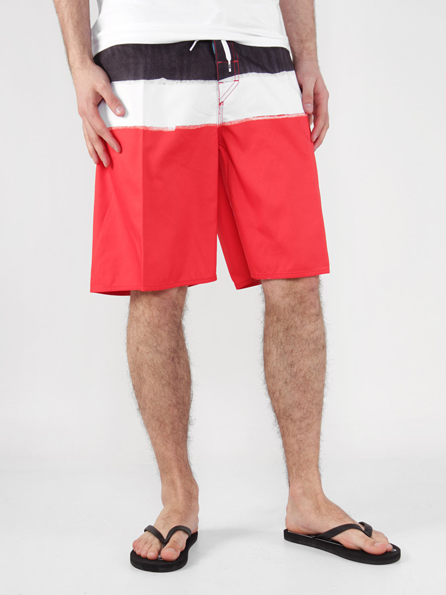 šortky Quiksilver  KMMBS454 (poppy)