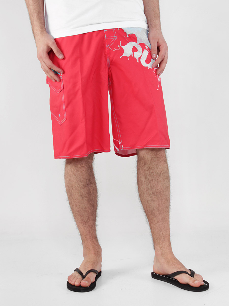 šortky Quiksilver  KMMBS393 (poppy)