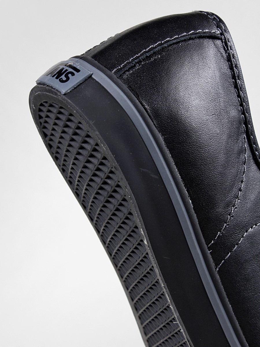 Boty Vans  Ferris Lo Pro Leather Wmn (black/chrome)