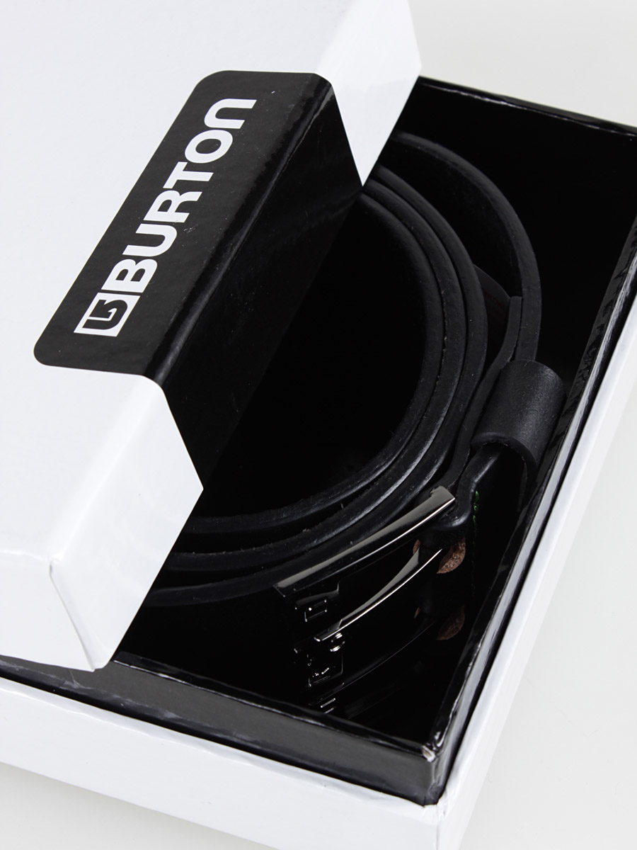 Opasek Burton Oliver Leather (true black)