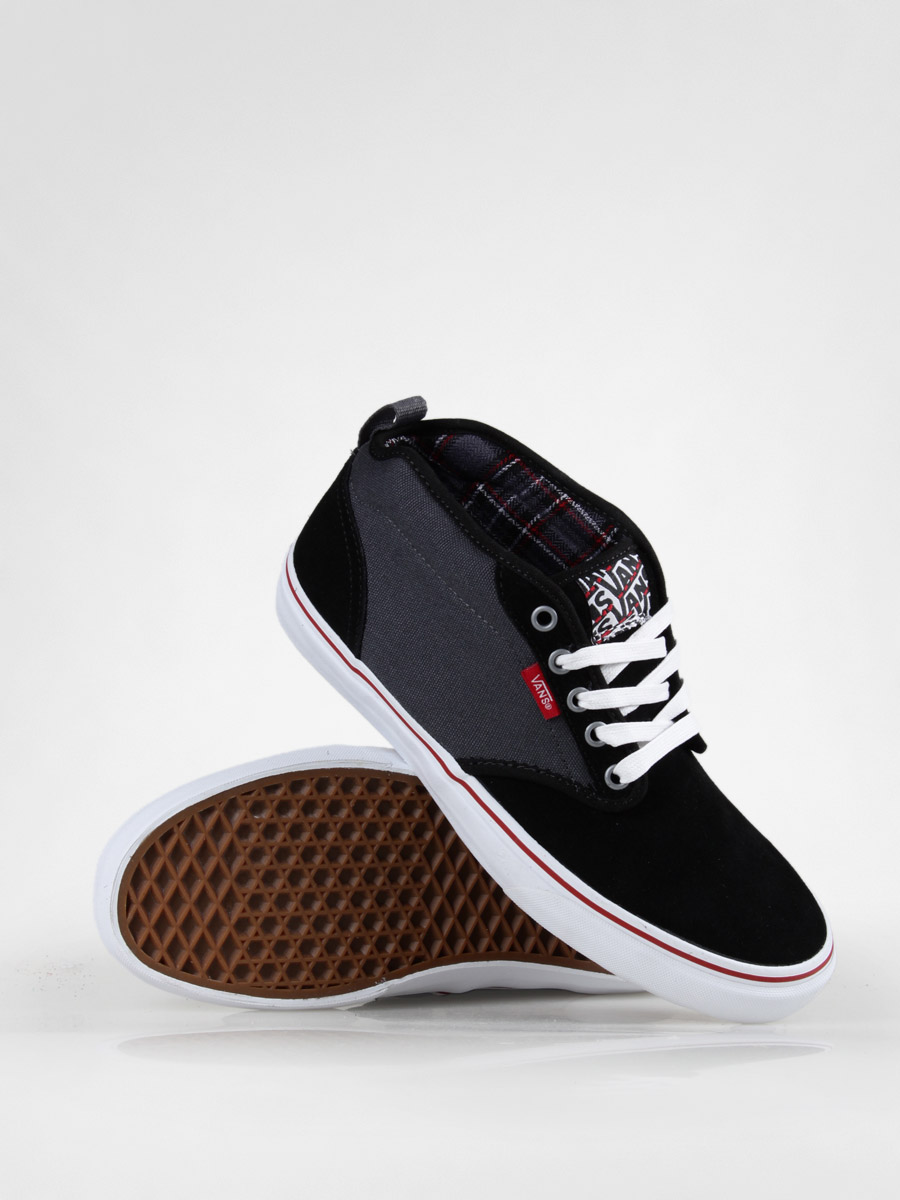 Boty Vans Atwood Mid (canvas/black/grey/red)